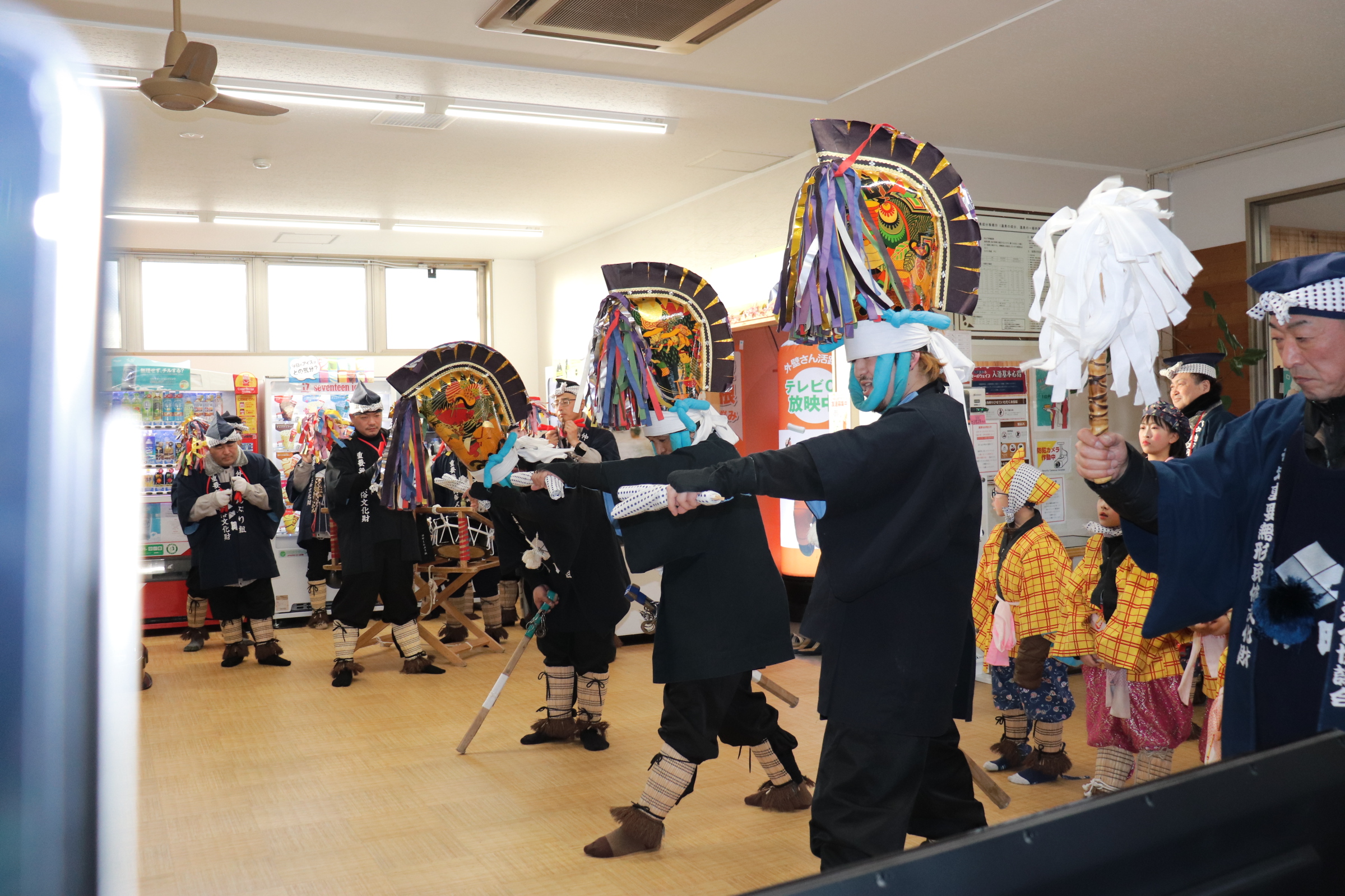 2/17(火)16:30頃～　新井田中町えんぶり